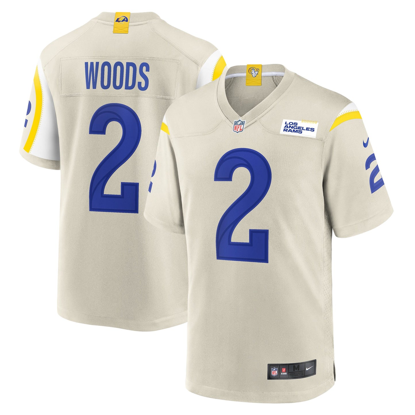 Robert Woods Los Angeles Rams Nike Player Game Jersey - Bone