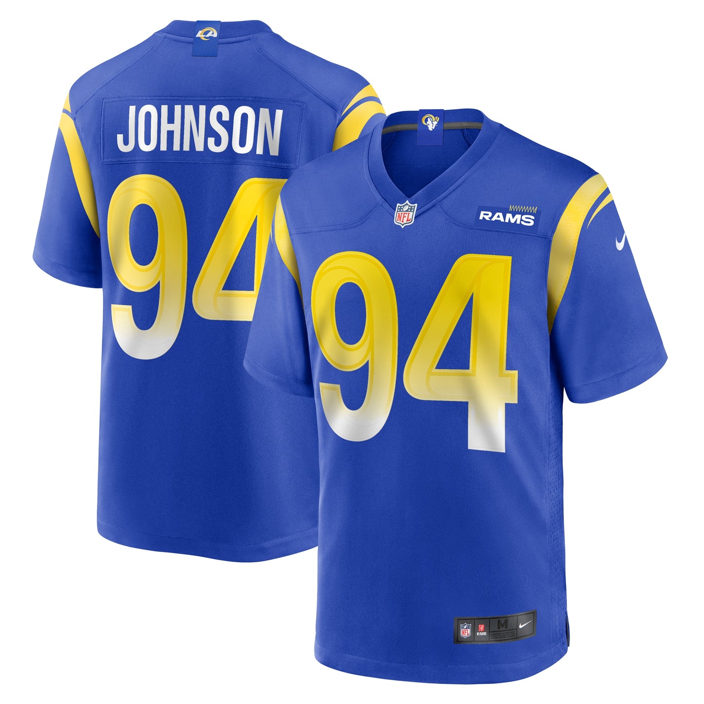 Desjuan Johnson Los Angeles Rams Nike Home Game Jersey - Royal