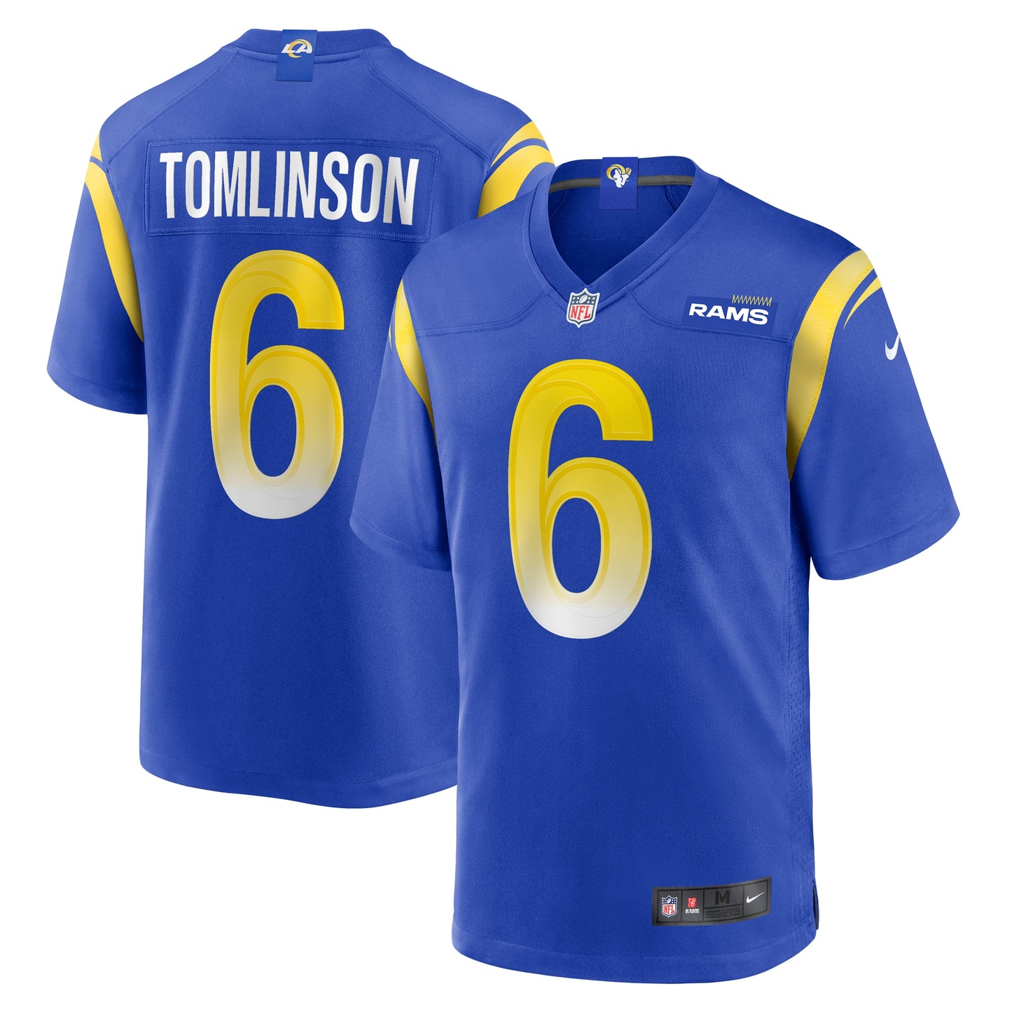 Tre'Vius Hodges-Tomlinson Los Angeles Rams Nike Team Game Jersey -  Royal