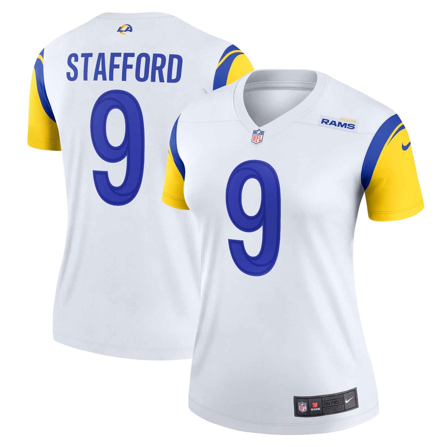 Women's Nike Matthew Stafford White Los Angeles Rams Legend Jersey