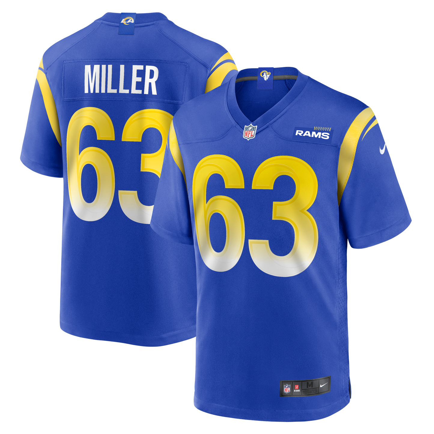 Grant Miller Los Angeles Rams Nike  Game Jersey - Royal