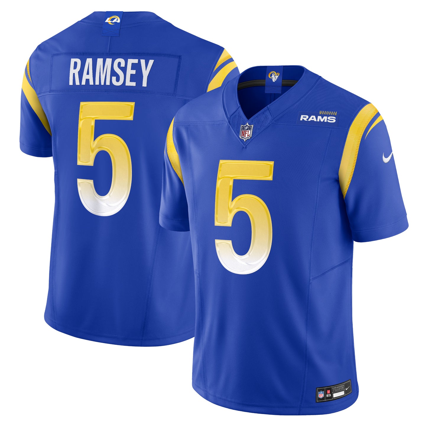 Jalen Ramsey Los Angeles Rams Nike Vapor F.U.S.E. Limited Jersey - Royal